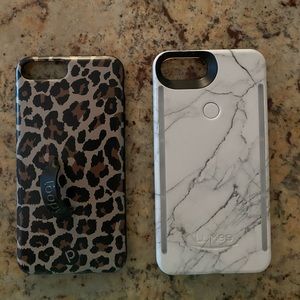 EUC LOOPY AND LUMEE CASES iPhone 8 Plus